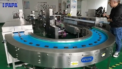 PAPA Linha de produção completa de pequenas barras energéticas de proteína de chocolate