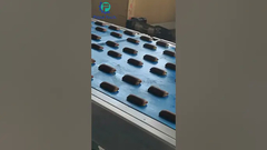 Máquina de fazer barras de figueira de seis linhas com cortador de guilhotina #shorts