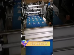 linha de produção de pão cruzado