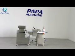 Linha de produção de biscoitos compacta de 3 fileiras - perfeita para pequenas empresas