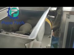 linha de produção de barra de proteína com recheio e cobertura de chocolate