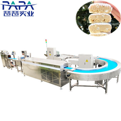 Bom preço Linha de produção de aço inoxidável da barra de chocolate 120-540 PCes pelo minuto 6.5KW on-line