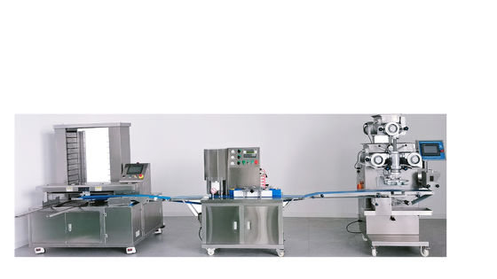 Bom preço Máquina de incrustação automática de aço inoxidável 60pcs/min-90pcs/min Para produção de tartes on-line
