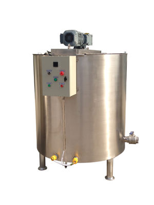 Bom preço 100L-5000L Sistema de tanque de retenção de chocolate Projeto higiénico on-line
