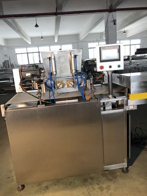 Bom preço Linha de produção automática de copos de chocolate Solução industrial de alta eficiência on-line