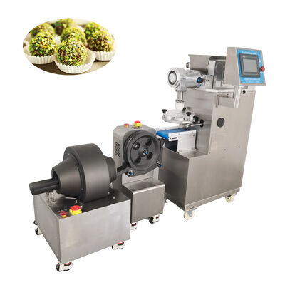 Bom preço Máquina automática de rolamento de bolas de proteínas de aço inoxidável de qualidade alimentar Energia on-line