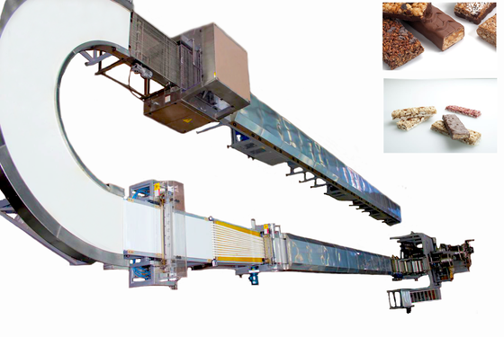 Bom preço Máquina Automática de Formar e Cortar Barra de Doce Nougat Toffee P330 100-200KG/H on-line