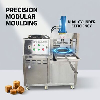Bom preço Máquina de Prensa Hidráulica para Fabricación de Bloques de Azúcar de Palma, Capacidad de 35 Toneladas, Semiautomática on-line